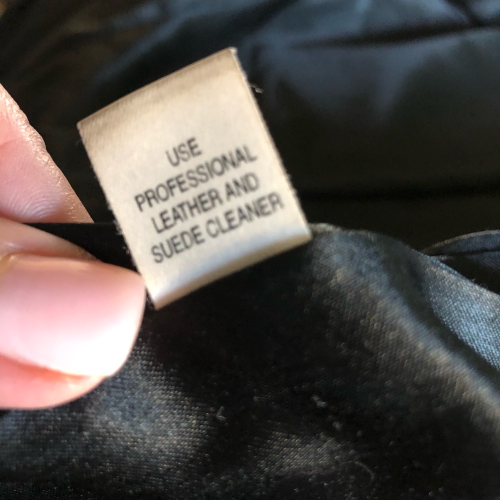 leather jacket, - Picture 5 of 5
